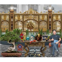 Hàng Rào Đúc Nguyên Khối