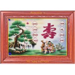 Tranh Đá Quý Chúc Thọ