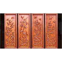Tranh Gỗ Tứ Quý - Xuân Hạ Thu Đông