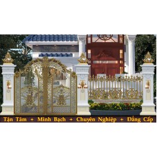 Cổng Đúc Nghệ Thuật Sang Trọng - Luxury Art Casting Gate
