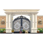 Cổng Hoa Văn Nghệ Thuật - Artistic Patterned Gate