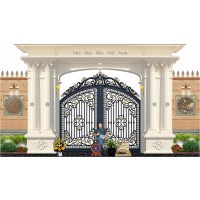 Cổng Hoa Văn Nghệ Thuật - Artistic Patterned Gate