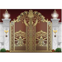 Cổng Đúc Nghệ Thuật Sang Trọng - Luxury Art Casting Gate