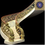 Cầu Thang Cong Uốn Lượn - Artistic Curved Staircase